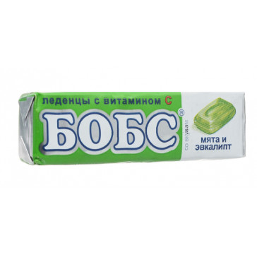 BOBS COUGH CANDY PEPPERMINT AND EUCALYPTUS N10