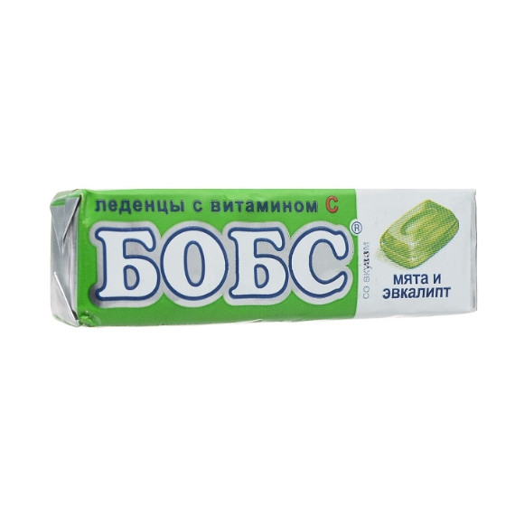 BOBS COUGH CANDY PEPPERMINT AND EUCALYPTUS N10