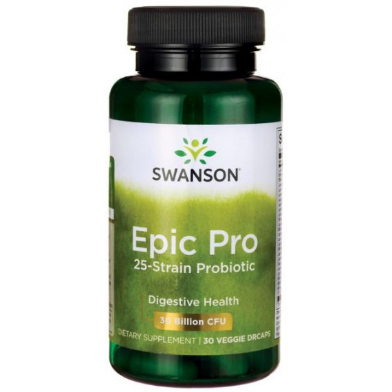 EPIC PRO 25 PROBIOTICS CAPSULES N30 - SWANSON