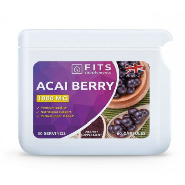 FITS Acai berry capsules 1000mg 60pcs
