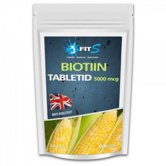 FITS Biotin 5000 mcg 60 pcs