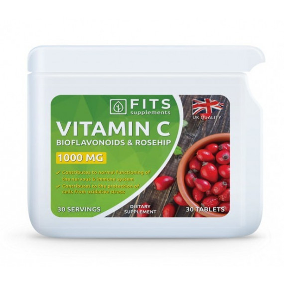 FITS C-vitamiinitabletit 1000 mg 30 kpl.