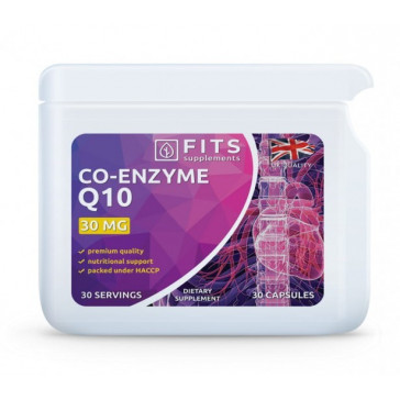 FITS Coenzyme Q10 capsules 30mg 30pcs