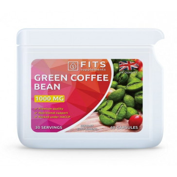 FITS  Rohelise kohvioa ekstrakt 1000mg 60tk 