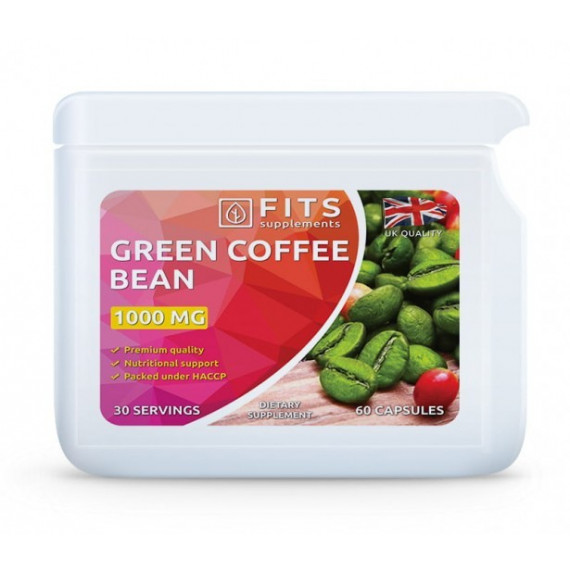 FITS Zaļo kafijas pupiņu ekstrakts 1000mg 60gab