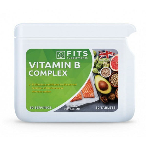 FITS B vitamīnu komplekss 30 gab.