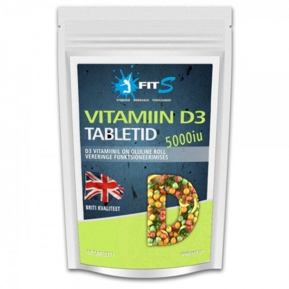 FITS Vitamīns D3 5000ui №60