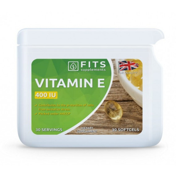 FITS E-vitamiinia sisältävät kapselit 400 IU 30 kpl.