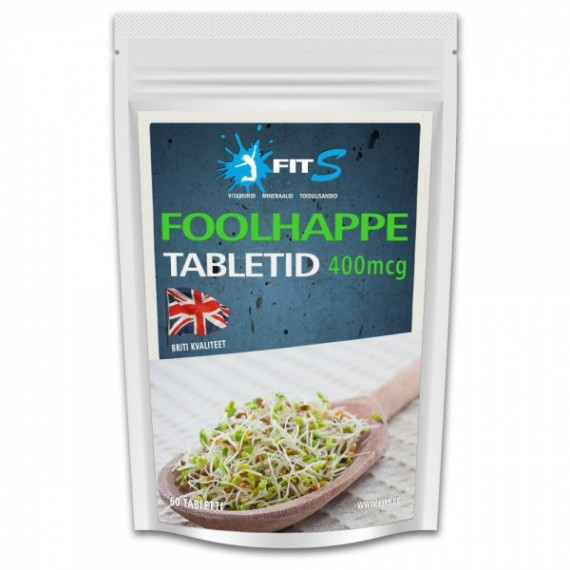 FITS Folic acid 400mcg tablets 60 pcs