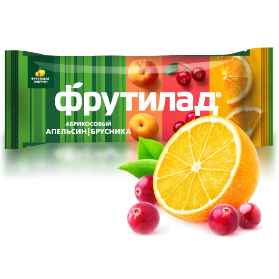 FRUITILAS Apelsinų ir uogų žaliavinis batonėlis 30 g (apelsinų)