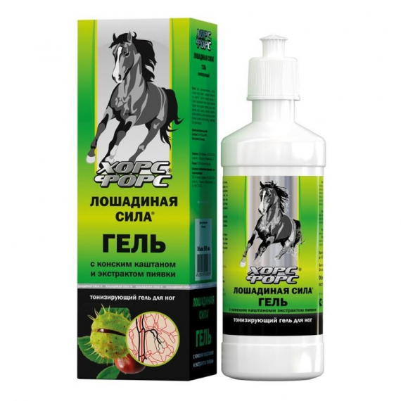 HORSE FORCE Foot gel with horse chestnut and leech extract 500 ml
