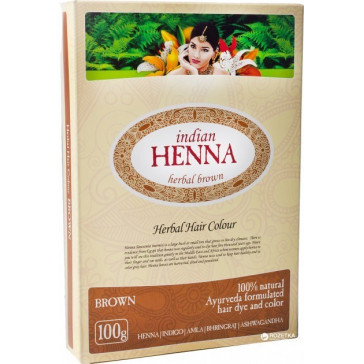 INDIAN HENNA PRUUN 100G 