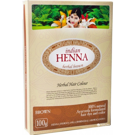 INDIAN HENNA BROWN 100G (PRUUN) - ELFARM