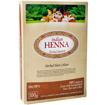 INDIJA HENNA BROWN 100G (RUDA) - ELFARM