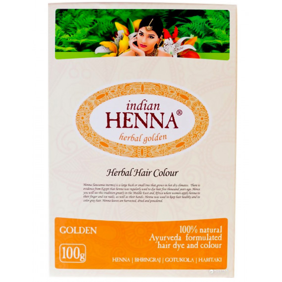 INTIAN HENNA GOLD 100G (KULTA) - ELFARM