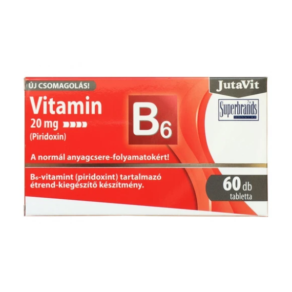 JUTAVIT B6-VITAMIINITABLETIT 20 mg N60 - JuvaPharma