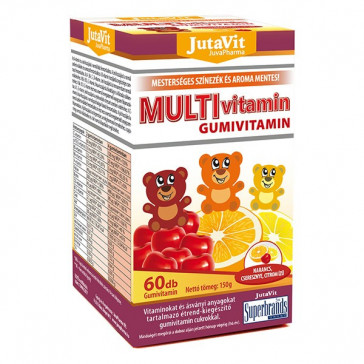 JUTAVIT МУЛЬТИВИТАМИНЫ 60 Жевательных конфет N60 Gummi - JuvaPharma