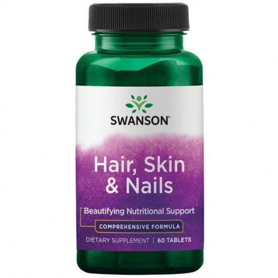 HAIR, SKIN AND NAILS TABLETS N60 - SWANSON (Hair, Skin & Nails)