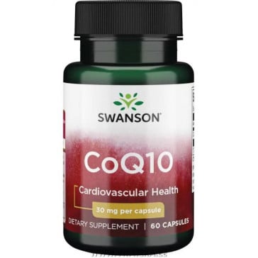 KOENZĪMA Q10 KAPSULAS 30 mg N60 - SWANSON