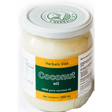 Coconut oil 500 ml - Herbals Diet