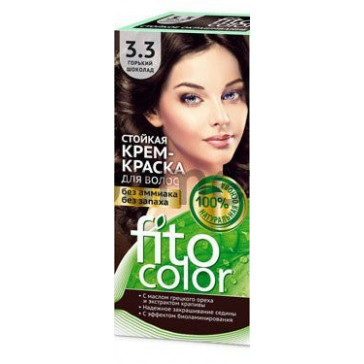 Plaukų spalvos kremas 3.3 Chocolate - FitoColor