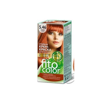 Cream color for hair 5.46 Reddish brown - Fitocolor