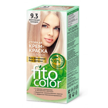 Cream hair color 9.3 Blonde - Fitocolor