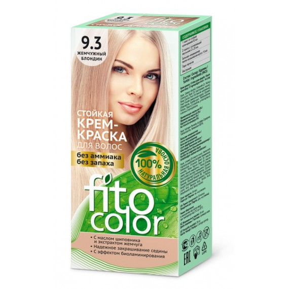 Крем-краска для волос 9.3 Блонд - Фитоколор