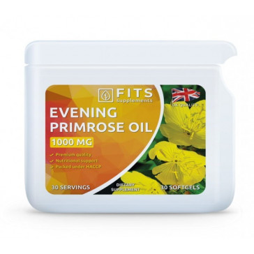 Evening primrose oil capsules 1000 mg 30 pcs - FITS