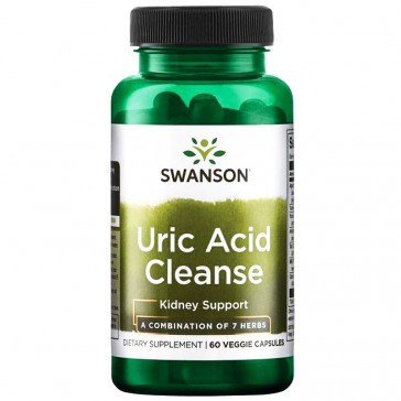URIC ACID CAPSULES N60 - SWANSON (Uric Acid Cleanse)