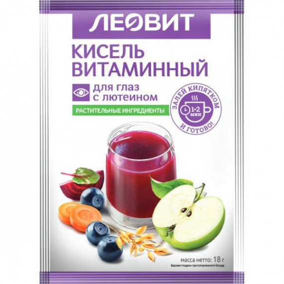 LEOVIT WITH VITAMINS WITH LUTEIN FOR EYES KISSELL 18G