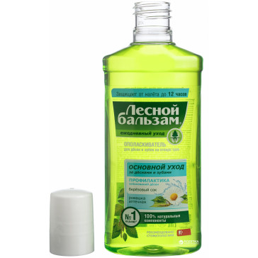 Lesnoi Balsam triple effect mouthwash 250 ml