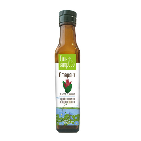 Linseed oil with amaranth 250 ml Eat Healthy - Di&Di