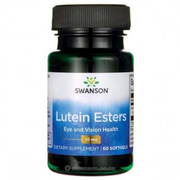 KAPSULAS AR LUTEĪNA ESTERI N60 20 mg - SWANSON (luteīna esteri)