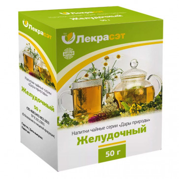 VIRŠKINAMOJI ŽOLĖLIŲ MIŠINIS 50G - LEKRASET (skrandžio arbata) (žolių arbata)