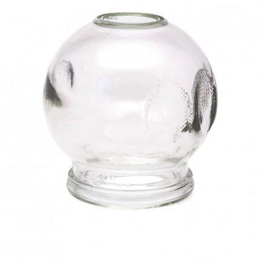 Glass massage jar 1pc