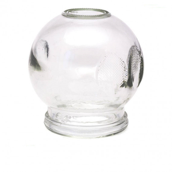 Glass massage jar 1pc