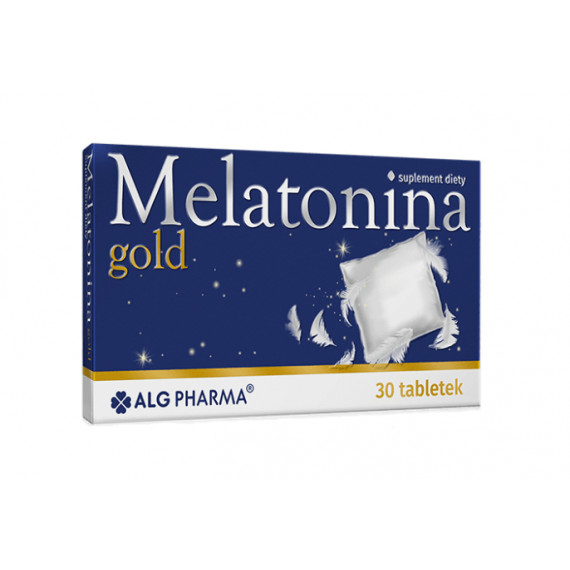 МЕЛАТОНИН ЗОЛОТЫЕ ТАБЛЕТКИ 1 мг N30 - ALG PHARMA (мелатонин)