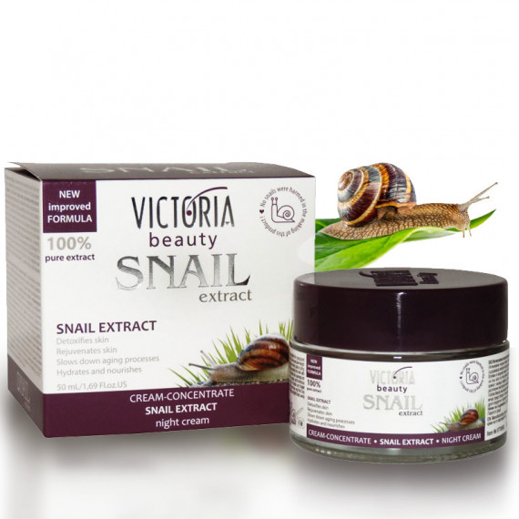 FACE CREAM INTENSIVE NIGHT CREAM WITH SNAIL EXTRACT 50ML VICTORIA BEAUTY