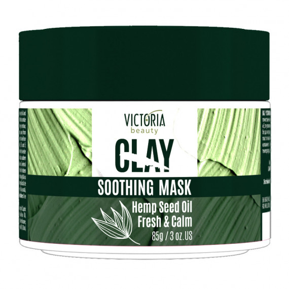 FACE MASK SOOTHING HEMP SEED OIL 85GR VICTORIA BEAUTY