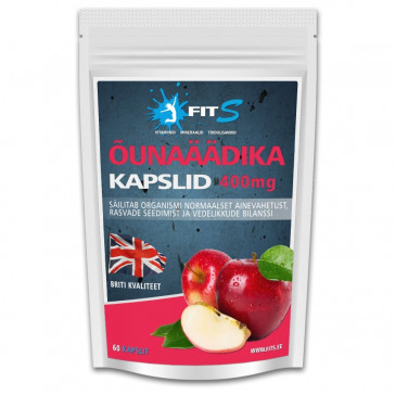 Õunaäädika kapslid 400 mg 30 tk - Fits ( jablochnyj uksus )