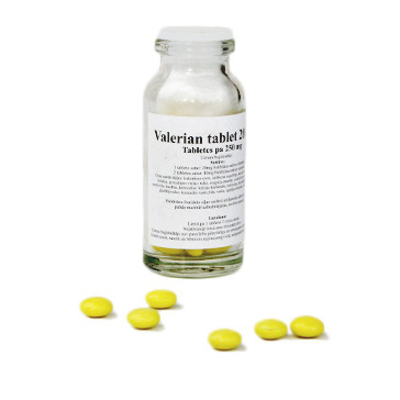 Valerian extract tab. 20mg №50 Unifarma
