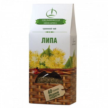 PYARNI žolelių arbata 40G - Emelyanovskaya Biofactory (liepa) (liepa)