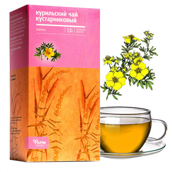 TEA BUSH MARANA 50G - PHARMGROUP (Kuril arbata) (Kurilų arbata)