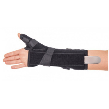 Wrist support with thumb holder (for left and right hand size 1 553L-1