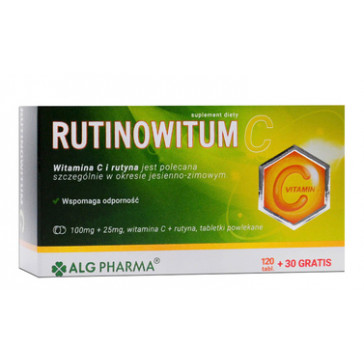 RUTINOVIT sekä C- ja N-vitamiini 150 tab.