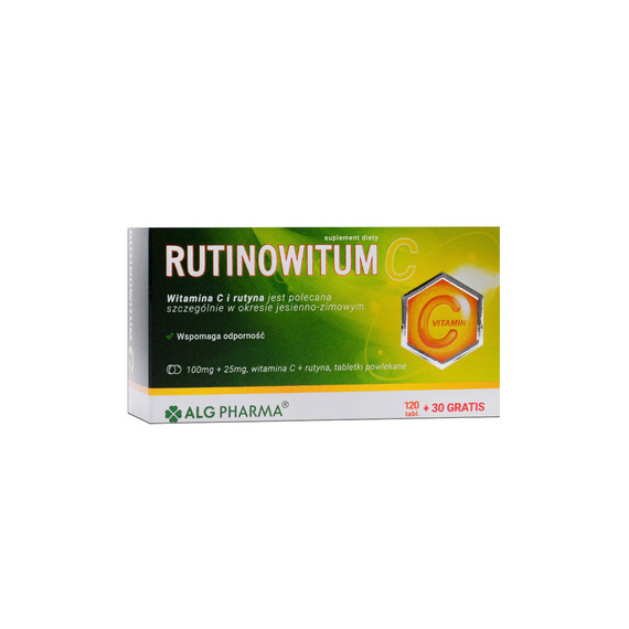 RUTINOVIT sekä C- ja N-vitamiini 150 tab.