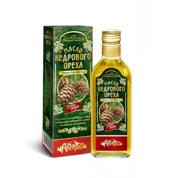Ciedru eļļa 250 ml - Altaja speciālists (pārtikas eļļa) (ciedra)