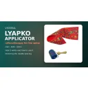 Ljapko-applikaattori – piikkimatto ja hierontarulla