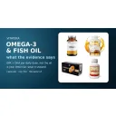 Рыбий жир с омега-3 в капсулах из каталога Vitateka: ICONFIT, VITATEKA, Oleofarm и Herbin